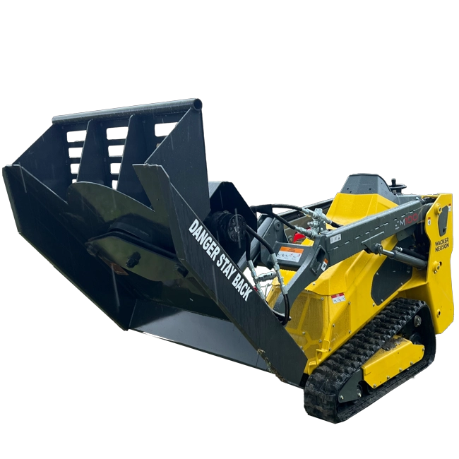 Mini Skid w/Brush Cutter