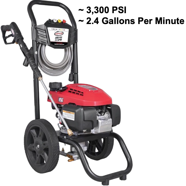 Pressure Washer hover